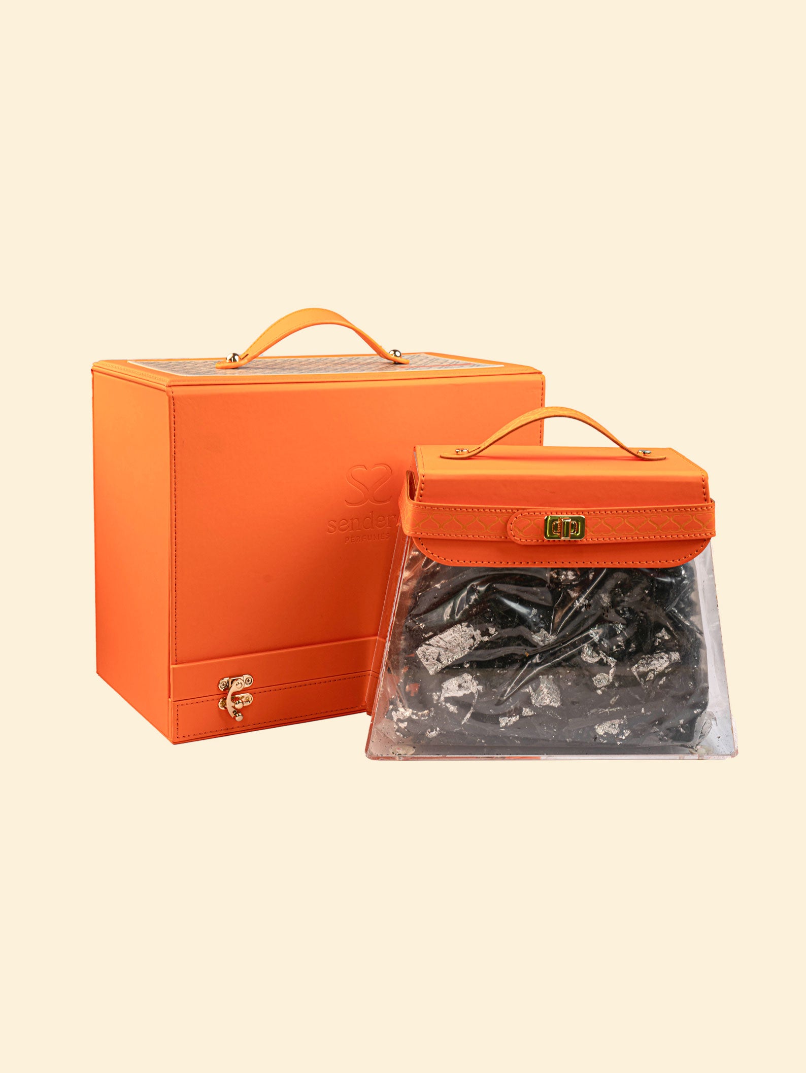 Silver Acrelick bag 1kg and Paper box and Canvas bag